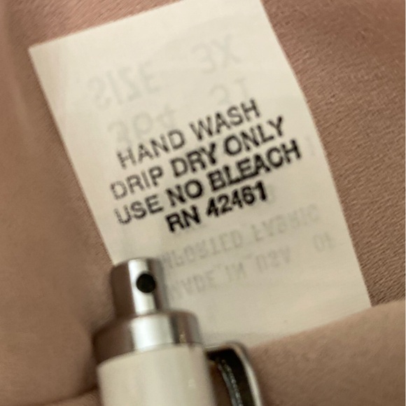 Farr West Beige Crepe Half-Slip - Picture 6 of 7